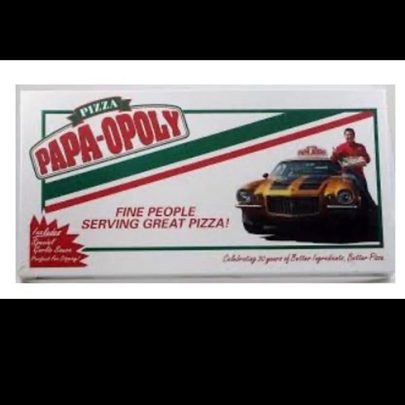 RARE COLLECTIONMonopoly Pizza Papa- Opoly